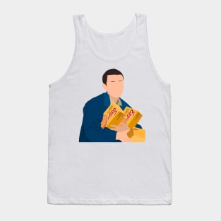 Stranger Things Eleven Eggo Waffle Fanart Tank Top